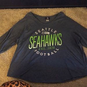 NFL Seattle Seahawks 3/4 sleeved shirt